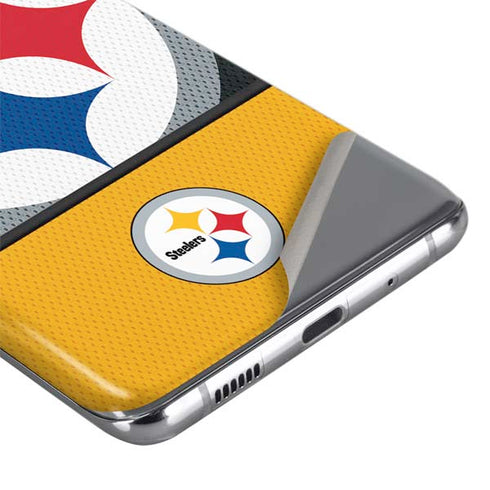 NFL Pittsburgh Steelers Zone Block Galaxy S20 Plus Skin