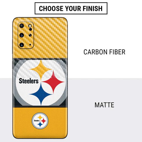 NFL Pittsburgh Steelers Zone Block Galaxy S20 Plus Skin
