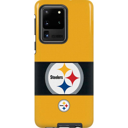 NFL Pittsburgh Steelers Zone Block Galaxy S20 Ultra 5G Pro Case