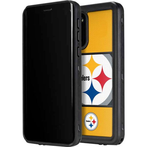 NFL Pittsburgh Steelers Zone Block Galaxy S20 Waterproof Case