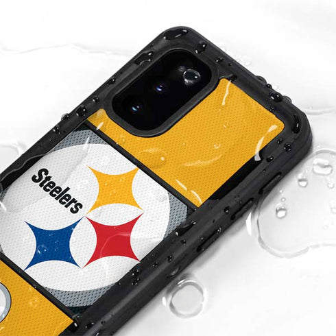NFL Pittsburgh Steelers Zone Block Galaxy S20 Waterproof Case