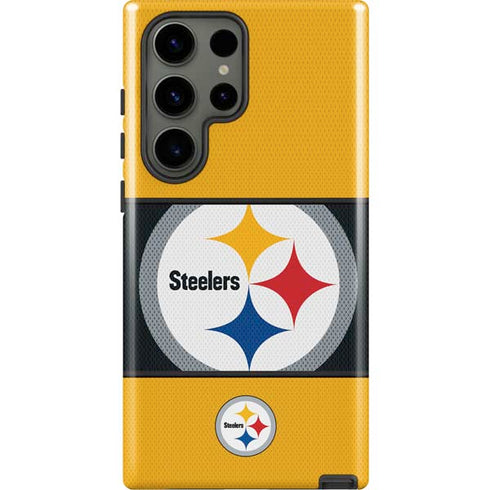 NFL Pittsburgh Steelers Zone Block Galaxy S23 Ultra Pro Case