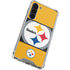 NFL Pittsburgh Steelers Zone Block Galaxy S24 FE Clear Case