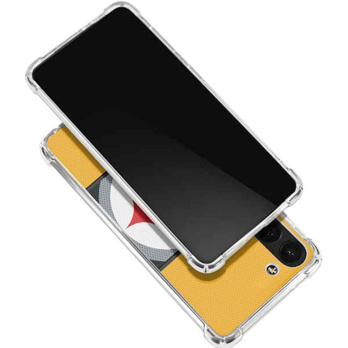 NFL Pittsburgh Steelers Zone Block Galaxy S24 FE Clear Case