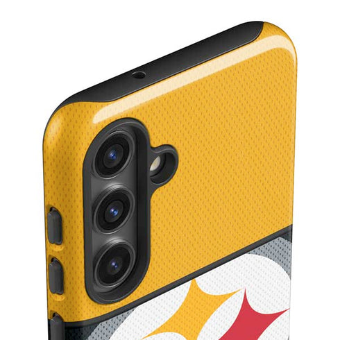 NFL Pittsburgh Steelers Zone Block Galaxy S25 Plus Impact Case