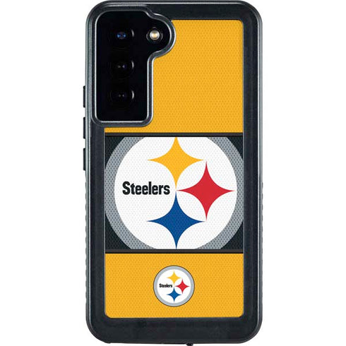 NFL Pittsburgh Steelers Zone Block Galaxy S24 Plus Waterproof Case
