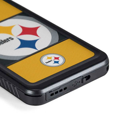 NFL Pittsburgh Steelers Zone Block Galaxy S24 Waterproof Case