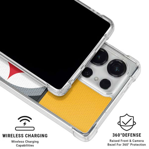 NFL Pittsburgh Steelers Zone Block Galaxy S25 Ultra Clear Case