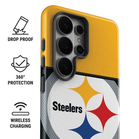 NFL Pittsburgh Steelers Zone Block Galaxy S26 Ultra Impact Case