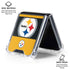 NFL Pittsburgh Steelers Zone Block Galaxy Z Flip6 Clear Case