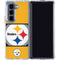 NFL Pittsburgh Steelers Zone Block Galaxy Z Fold5 5G Clear Case