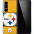NFL Pittsburgh Steelers Zone Block Galaxy Z Fold5 5G Skin