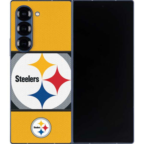 NFL Pittsburgh Steelers Zone Block Galaxy Z Fold6 Skin