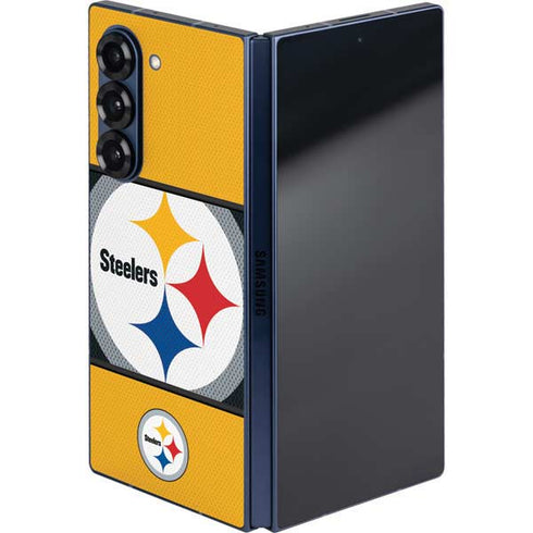 NFL Pittsburgh Steelers Zone Block Galaxy Z Fold6 Skin