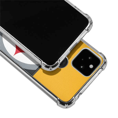 NFL Pittsburgh Steelers Zone Block Google Pixel 5 Clear Case