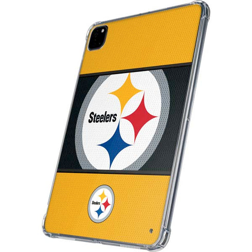 NFL Pittsburgh Steelers Zone Block iPad Pro 11in (2024) Clear Case