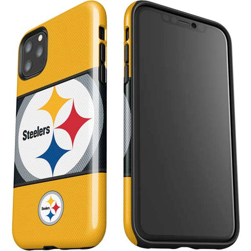 NFL Pittsburgh Steelers Zone Block iPhone 11 Pro Max Impact Case