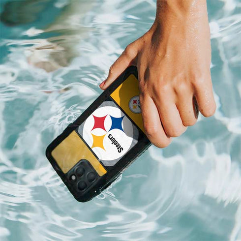 NFL Pittsburgh Steelers Zone Block iPhone 11 Pro Waterproof Case
