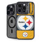 NFL Pittsburgh Steelers Zone Block iPhone 14 Pro Max Kickstand Case