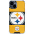 NFL Pittsburgh Steelers Zone Block iPhone 15 Clear Case