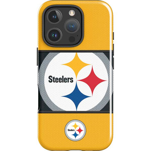NFL Pittsburgh Steelers Zone Block iPhone 16 Pro Impact Case