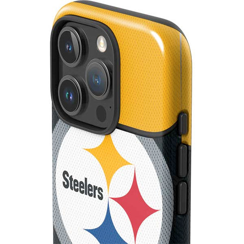 NFL Pittsburgh Steelers Zone Block iPhone 16 Pro Impact Case