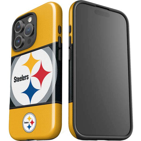 NFL Pittsburgh Steelers Zone Block iPhone 16 Pro Max Impact Case