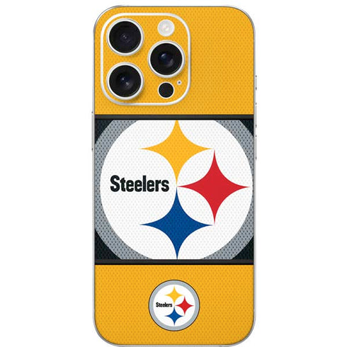 NFL Pittsburgh Steelers Zone Block iPhone 16 Pro Skin