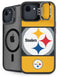 NFL Pittsburgh Steelers Zone Block iPhone 16e Kickstand Case