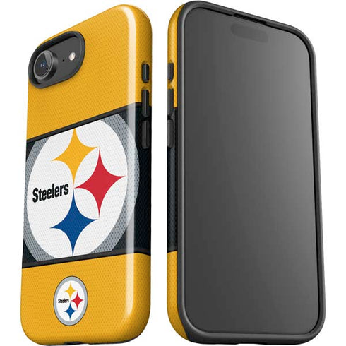 NFL Pittsburgh Steelers Zone Block iPhone 16e Impact Case