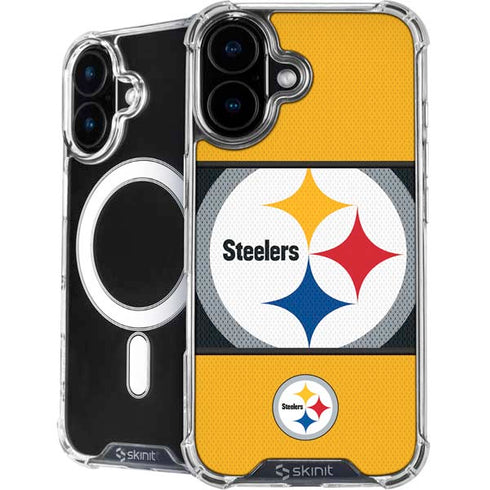 NFL Pittsburgh Steelers Zone Block iPhone 17 MagSafe Case