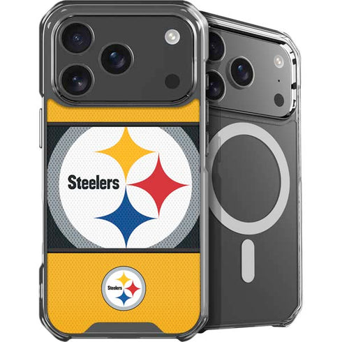 NFL Pittsburgh Steelers Zone Block iPhone 18 Pro MagSafe Case
