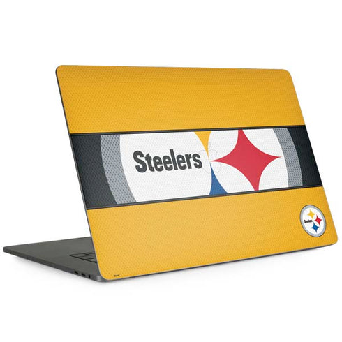 NFL Pittsburgh Steelers Zone Block MacBook Skins
