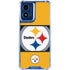 NFL Pittsburgh Steelers Zone Block Moto G 5G (2024) Clear Case