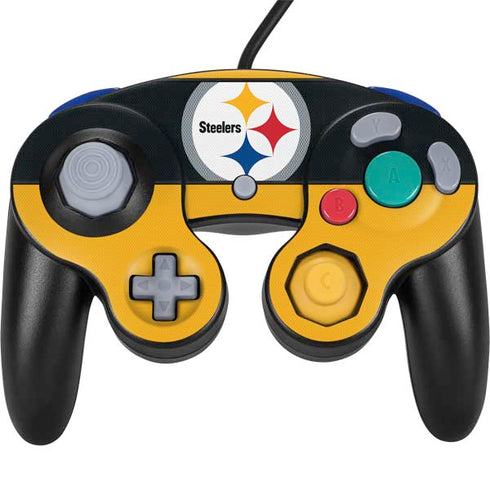 NFL Pittsburgh Steelers Zone Block Nintendo Skins