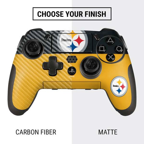 NFL Pittsburgh Steelers Zone Block PlayStation Scuf Vantage 2 Controller Skin