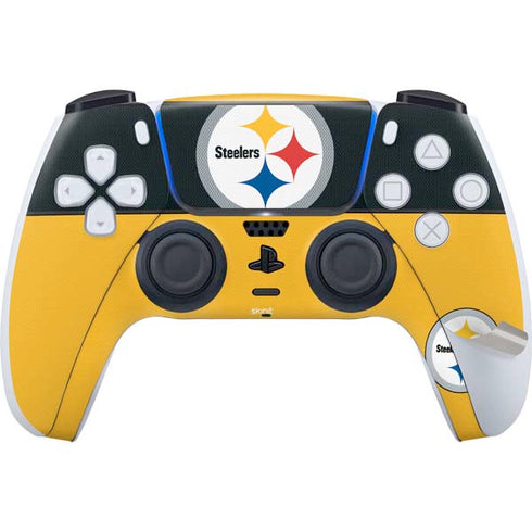 NFL Pittsburgh Steelers Zone Block PS5 Pro Bundle Skin