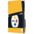 NFL Pittsburgh Steelers Zone Block PS5 Pro Disk Console Skin