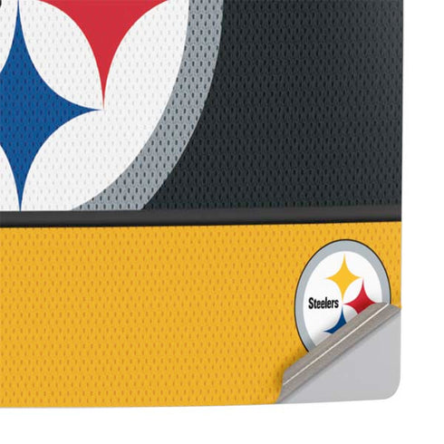NFL Pittsburgh Steelers Zone Block PS5 Slim Digital Edition Console Skin