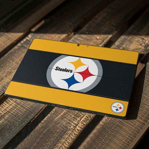 NFL Pittsburgh Steelers Zone Block Surface Pro 7 Skin