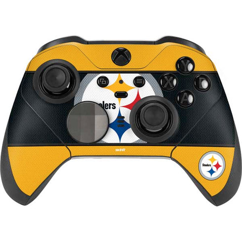 NFL Pittsburgh Steelers Zone Block Xbox Elite Wireless Controller Series 2 Skin