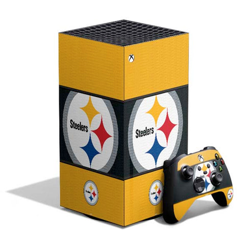 NFL Pittsburgh Steelers Zone Block XBox Series X Digital Edition Bundle Skin