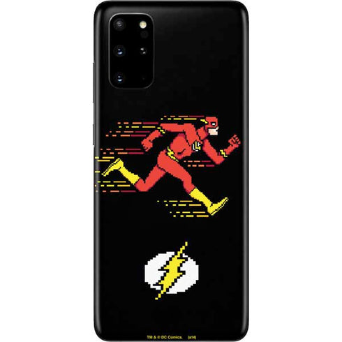 DC Comics The Flash Pixelated Running Pose Galaxy S20 Plus Skin