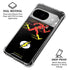 DC Comics The Flash Pixelated Running Pose Google Pixel 10 Clear Case