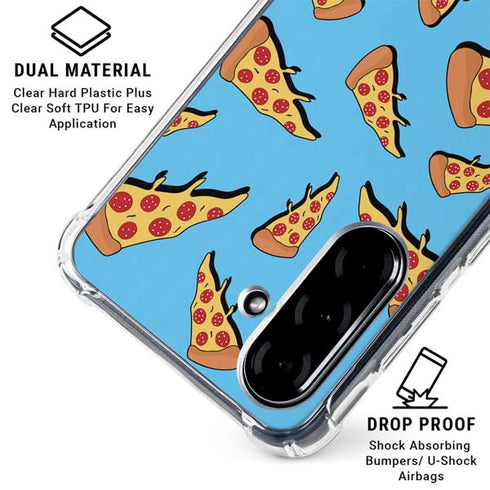 Pizza Foodie Galaxy A36 5G Clear Case