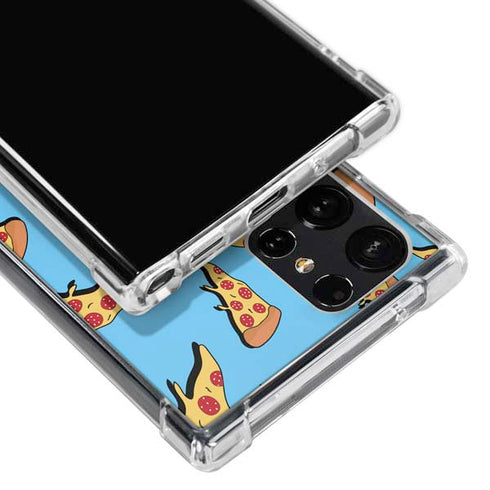 Pizza Foodie Galaxy S23 Ultra Clear Case