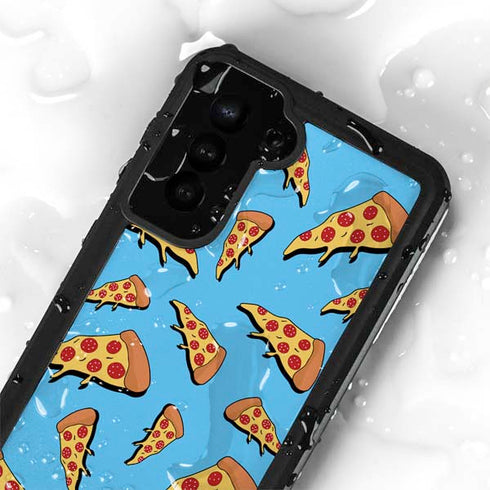 Pizza Foodie Galaxy S24 Plus Waterproof Case