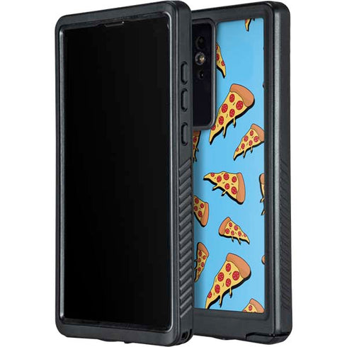 Pizza Foodie Galaxy S24 Ultra Waterproof Case