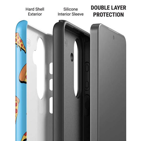 Pizza Foodie Galaxy S26 Plus Impact Case