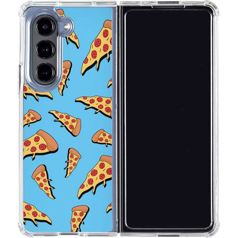 Pizza Foodie Galaxy Z Fold5 5G Clear Case